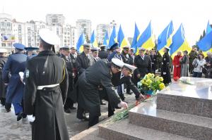 на українському флоті проведена низка заходів до дня соборності і свободи україни