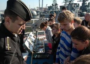 на балтійському флоті старшокласників познайомлять з військовою службою