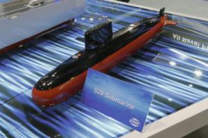 китай показав новий експортний підводний човен
