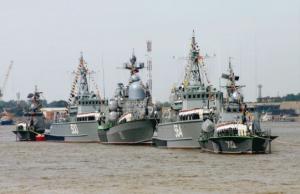 у 2013 році до складу каспійської флотилії увійдуть 5 нових бойових кораблів і 2 допоміжні судна